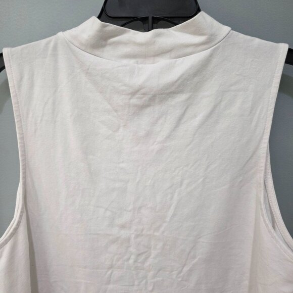 Torrid White High Neck Sleeveless Tank Top – Size 3 - Picture 8 of 11